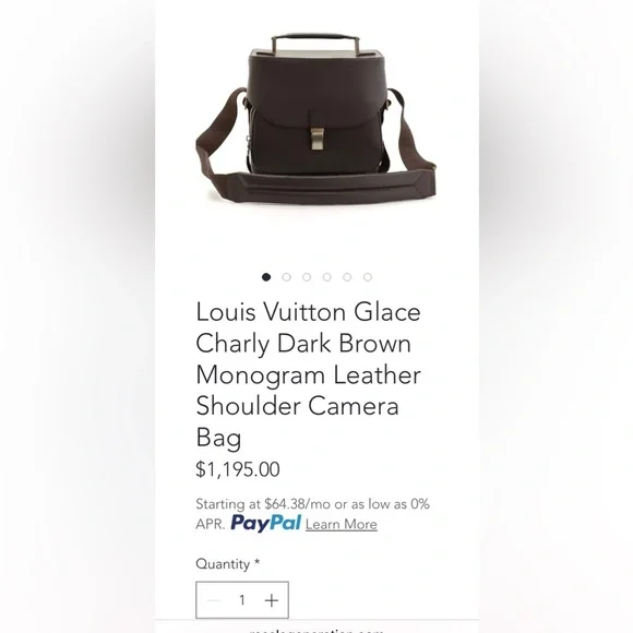 Authentic pre loved Louis Vuitton!!🥰🥰Charly Monogram- Glacéd Brown Leather - Picture 4 of 15